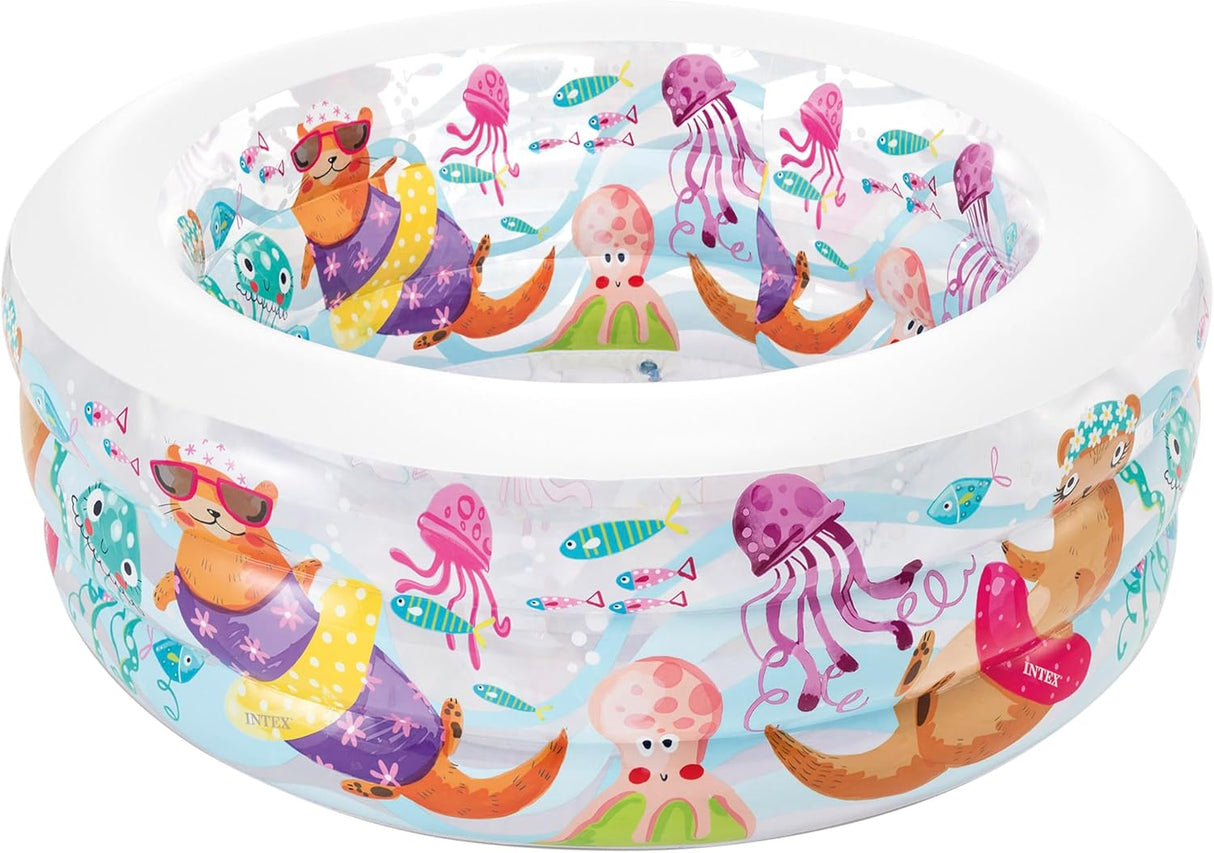 Intex Inflatable Aquarium Swimming Pool - 58480 - 152X56CM - Ages 6+ - Al Kabayel Discount CentreIntex Inflatable Aquarium Swimming Pool - 58480 - 152X56CM - Ages 6+Pools & waterplay toysINTEXAl Kabayel Discount Centre