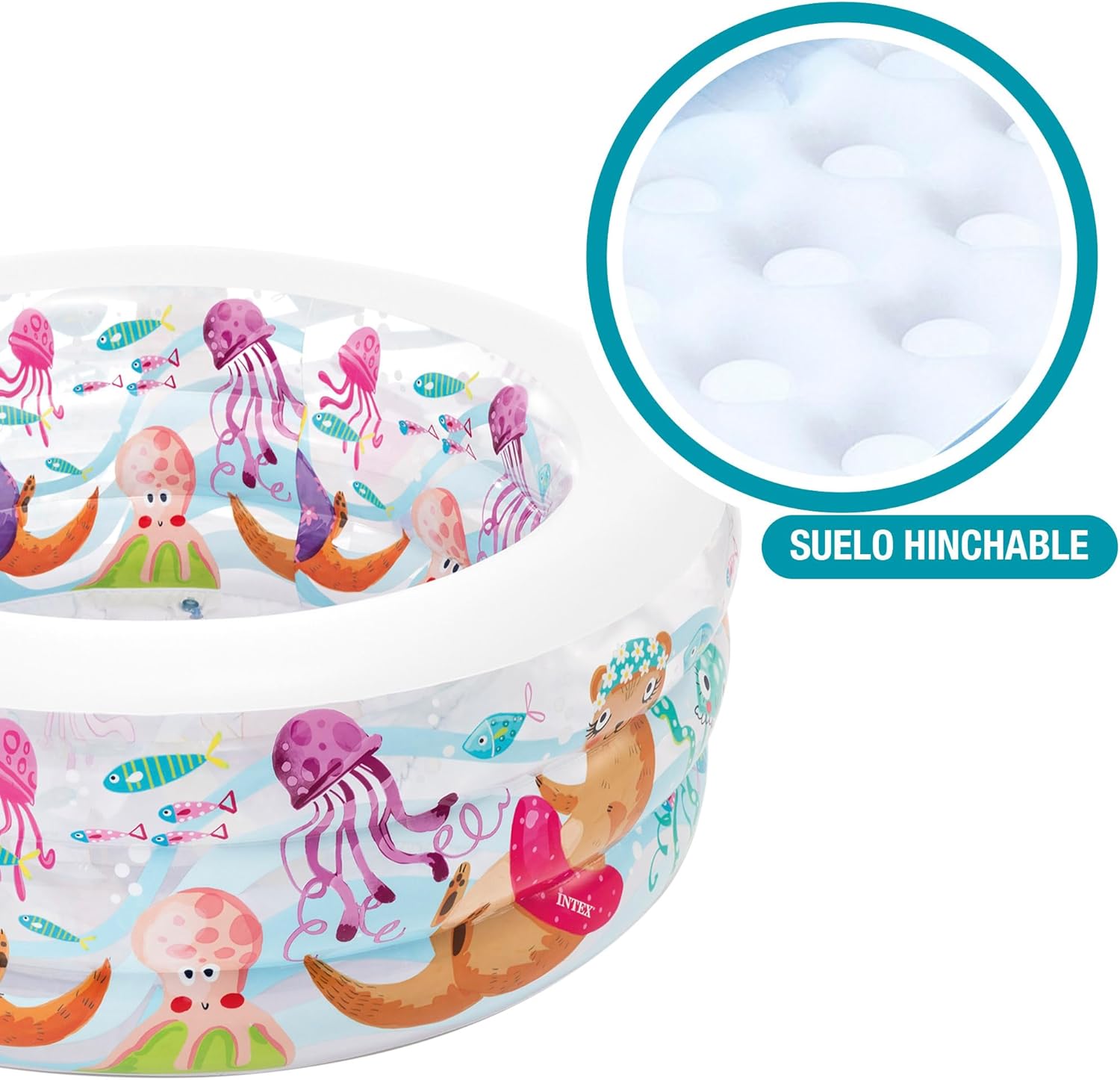 Intex Inflatable Aquarium Swimming Pool - 58480 - 152X56CM - Ages 6+ - Al Kabayel Discount CentreIntex Inflatable Aquarium Swimming Pool - 58480 - 152X56CM - Ages 6+Pools & waterplay toysINTEXAl Kabayel Discount Centre