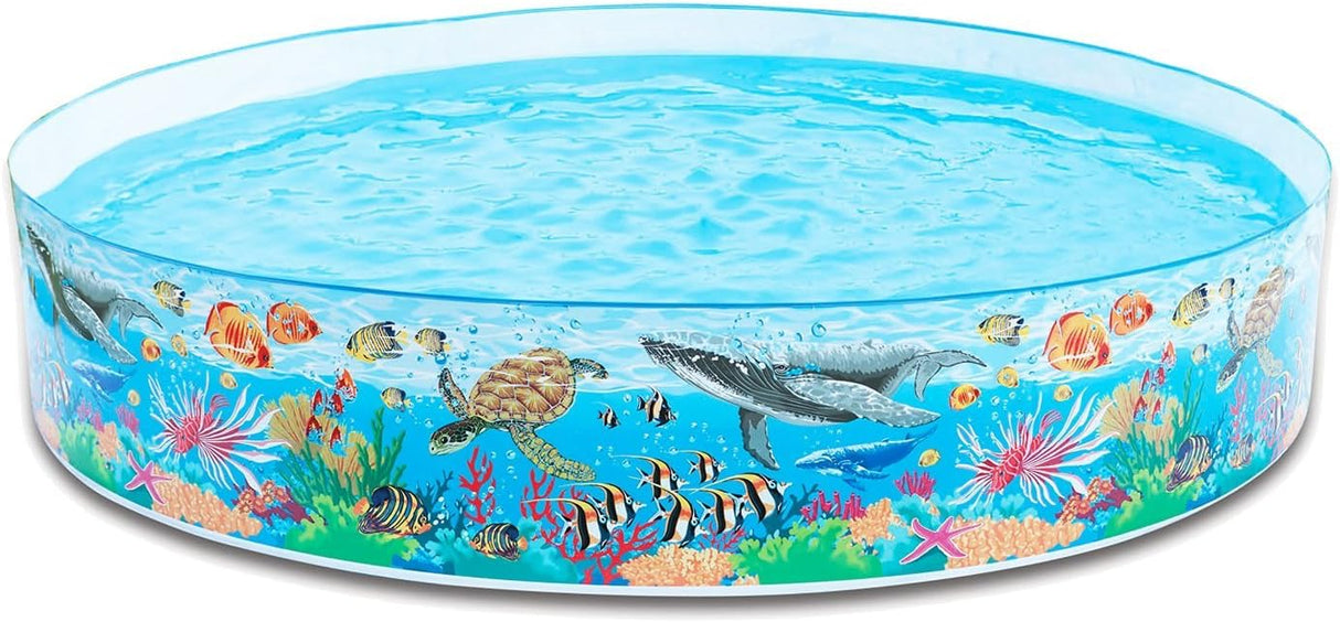 Intex Snapset Paddling Pool – Ocean Reef Design | 244cm × 46cm - Al Kabayel Discount CentreIntex Snapset Paddling Pool – Ocean Reef Design | 244cm × 46cmPools & waterplay toysINTEXAl Kabayel Discount Centre