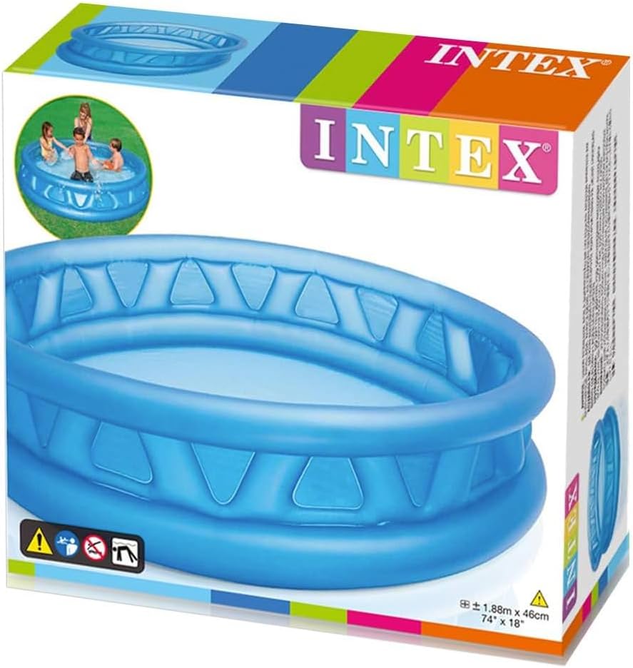 Intex Soft Side Pool 58431 - (188X46CM)Ages 3+ - Blue - Al Kabayel Discount CentreIntex Soft Side Pool 58431 - (188X46CM)Ages 3+ - BluePools & waterplay toysINTEXAl Kabayel Discount Centre