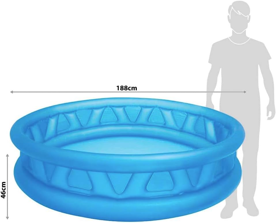 Intex Soft Side Pool 58431 - (188X46CM)Ages 3+ - Blue - Al Kabayel Discount CentreIntex Soft Side Pool 58431 - (188X46CM)Ages 3+ - BluePools & waterplay toysINTEXAl Kabayel Discount Centre