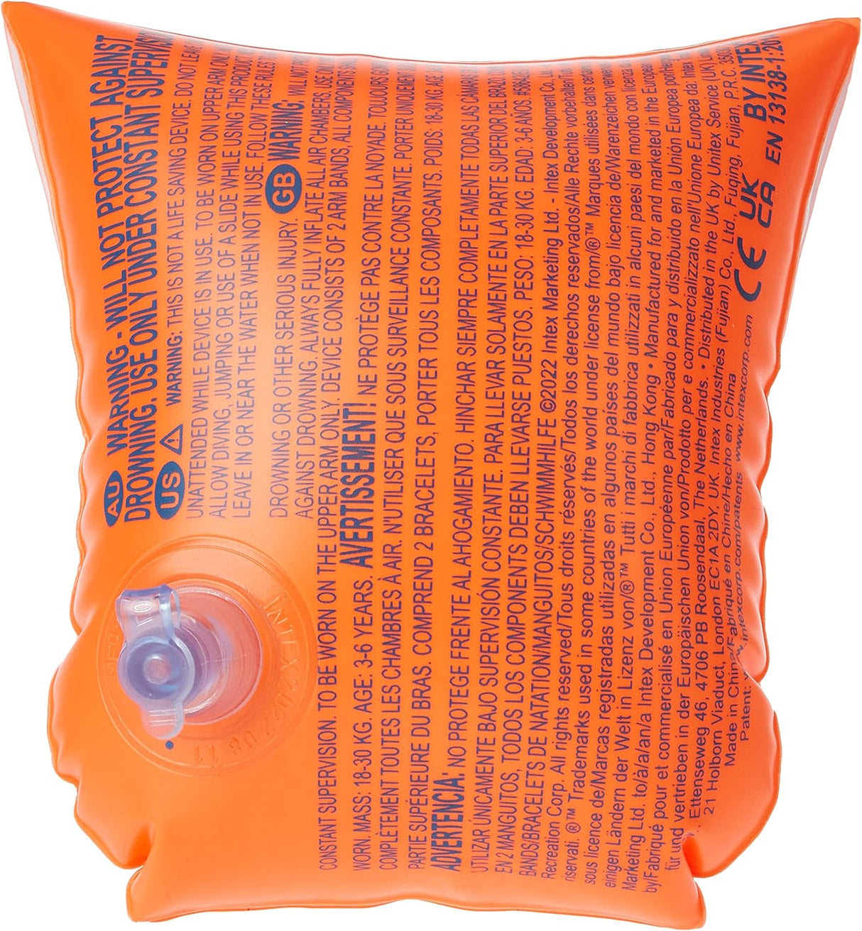 Intex Swimming arm bands for kids - 58641 - 2 pieces Orange - 30X15CM - Ages 6+12 - Al Kabayel Discount CentreIntex Swimming arm bands for kids - 58641 - 2 pieces Orange - 30X15CM - Ages 6+12Pools & waterplay toysINTEXAl Kabayel Discount Centre