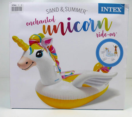 Intex Unicorn Pool Floater, 57561, Multicolor - 102X140X198CM - Ages 3 - Al Kabayel Discount CentreIntex Unicorn Pool Floater, 57561, Multicolor - 102X140X198CM - Ages 3Pools & waterplay toysINTEXAl Kabayel Discount Centre