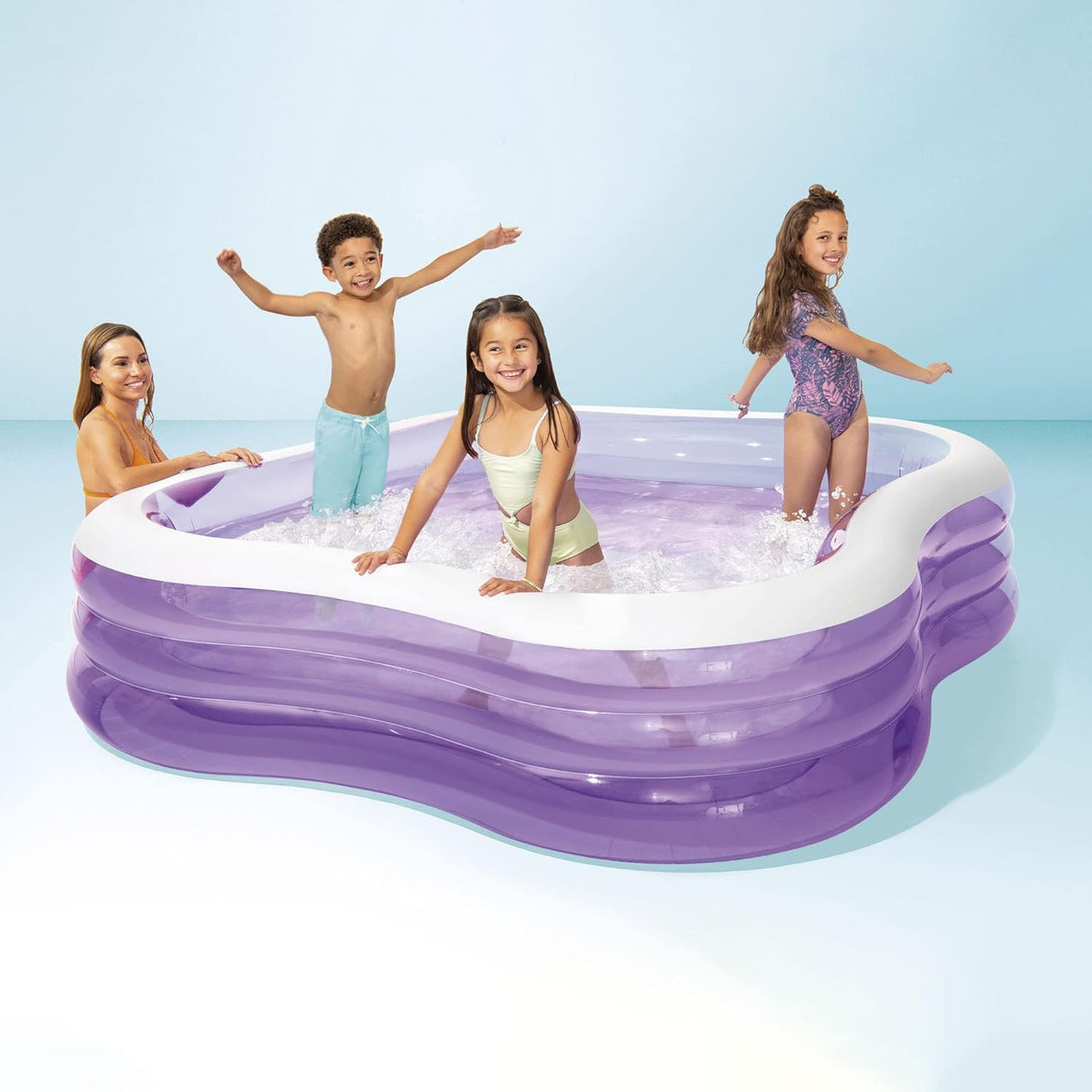 Intex Wave Swim Center Pool, Multicolor, 2.29 M*2.29 M* 56 Cm - Al Kabayel Discount CentreIntex Wave Swim Center Pool, Multicolor, 2.29 M*2.29 M* 56 CmPools & waterplay toysINTEXAl Kabayel Discount Centre