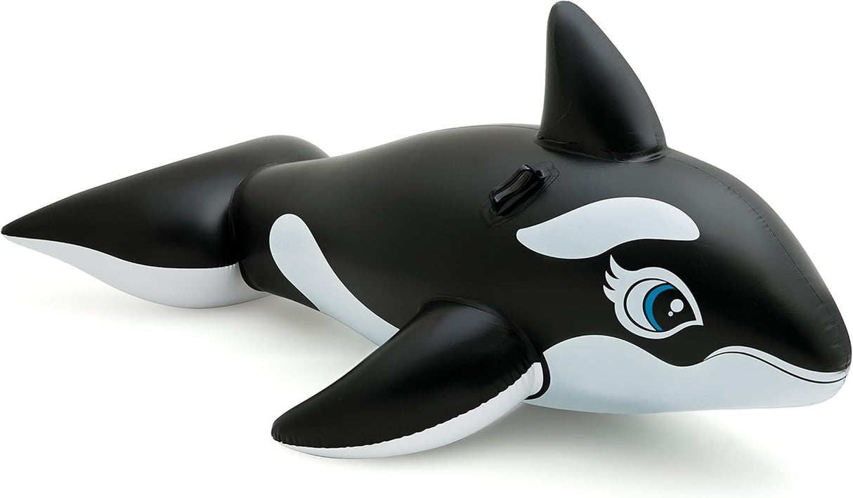 Intex Whale Ride - On Inflatable Pool Float | 193×119 cm | Ages 3+ - Al Kabayel Discount CentreIntex Whale Ride - On Inflatable Pool Float | 193×119 cm | Ages 3+Pools & waterplay toysINTEXAl Kabayel Discount Centre