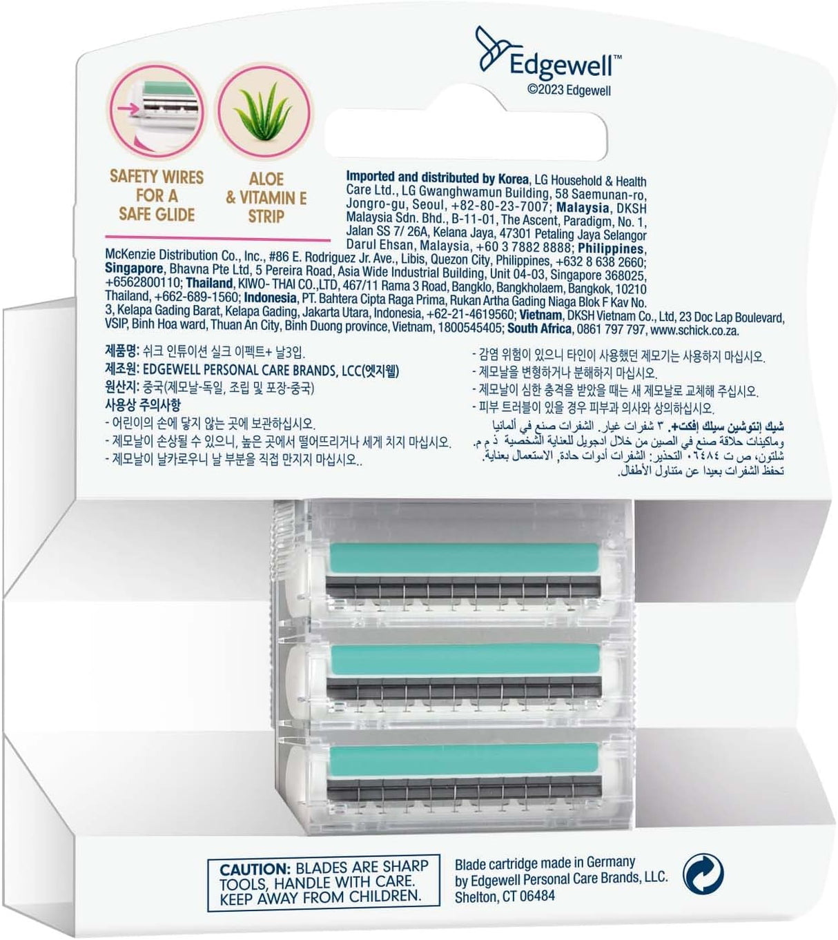 Intuition Silk Effects Women Razor Refill Catridges for Women - Enriched with Vitamin E and Aloe - 2 microfine Wired Blades - Guards against Nicks & Cuts - Smooth Comfortable Shave - 3 Cartridges - Al Kabayel Discount CentreIntuition Silk Effects Women Razor Refill Catridges for Women - Enriched with Vitamin E and Aloe - 2 microfine Wired Blades - Guards against Nicks & Cuts - Smooth Comfortable Shave - 3 CartridgesPersonal Care & Styling ToolsINTUITIONAl Kabayel Discount Centre