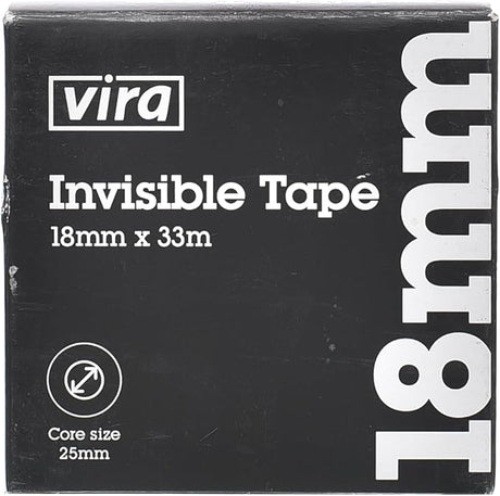 Invisible Tape 18Mm X 33M Ftc477 - Al Kabayel Discount CentreInvisible Tape 18Mm X 33M Ftc477Correction Fluids & TapesVIRAAl Kabayel Discount Centre