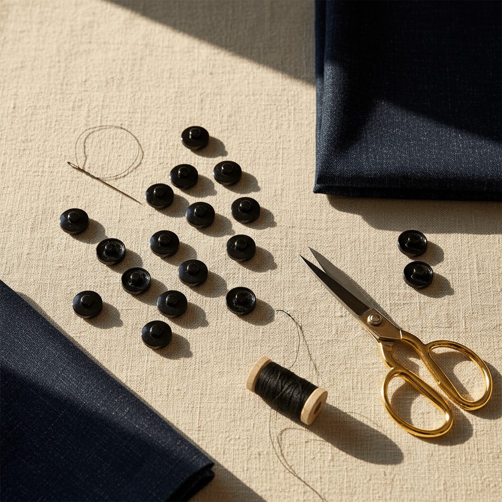 Italo Metal Press Stud Buttons – Black | 12 Pcs (IT - 291) - Al Kabayel Discount CentreItalo Metal Press Stud Buttons – Black | 12 Pcs (IT - 291)ITALOCraft SuppliesAl Kabayel Discount Centre
