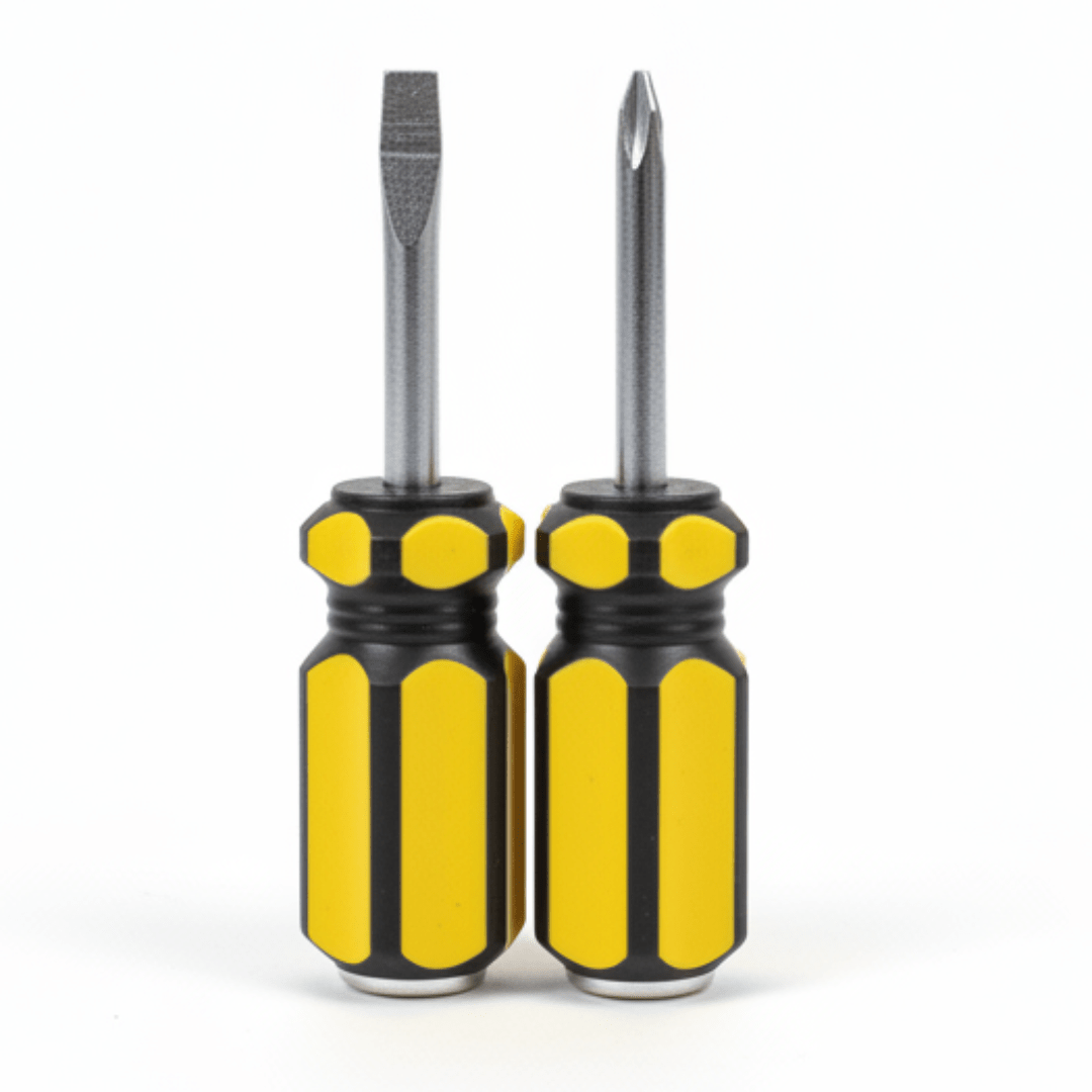 Italo Screwdriver Set 2 PCS – 8×9cm | Flathead & Phillips Head - Al Kabayel Discount CentreItalo Screwdriver Set 2 PCS – 8×9cm | Flathead & Phillips HeadHand ToolsITALIOAl Kabayel Discount Centre