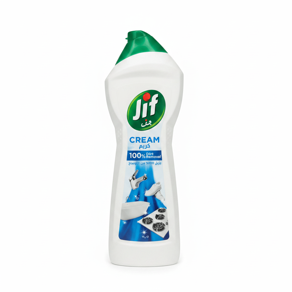 Jif Cream Cleaner Original Stain Remover With Micro Crystal Technology - 500ml - Al Kabayel Discount CentreJif Cream Cleaner Original Stain Remover With Micro Crystal Technology - 500mlHousehold CleaningJIFAl Kabayel Discount Centre