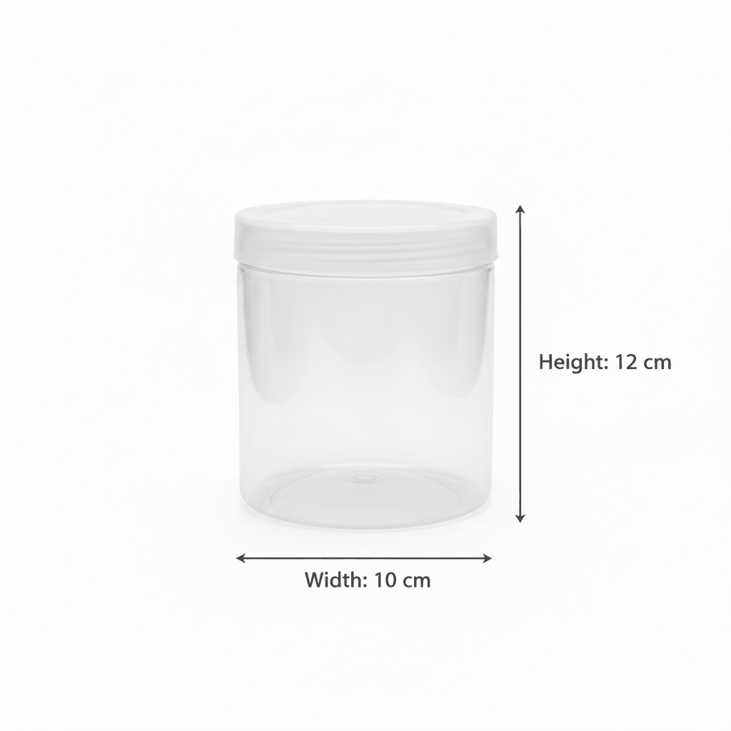 Jiham 3-Piece Clear Plastic Jar Set - 850ml - 10×12 cm - Al Kabayel Discount CentreJiham 3-Piece Clear Plastic Jar Set - 850ml - 10×12 cmJars & Food SaversJIHAMAl Kabayel Discount Centre