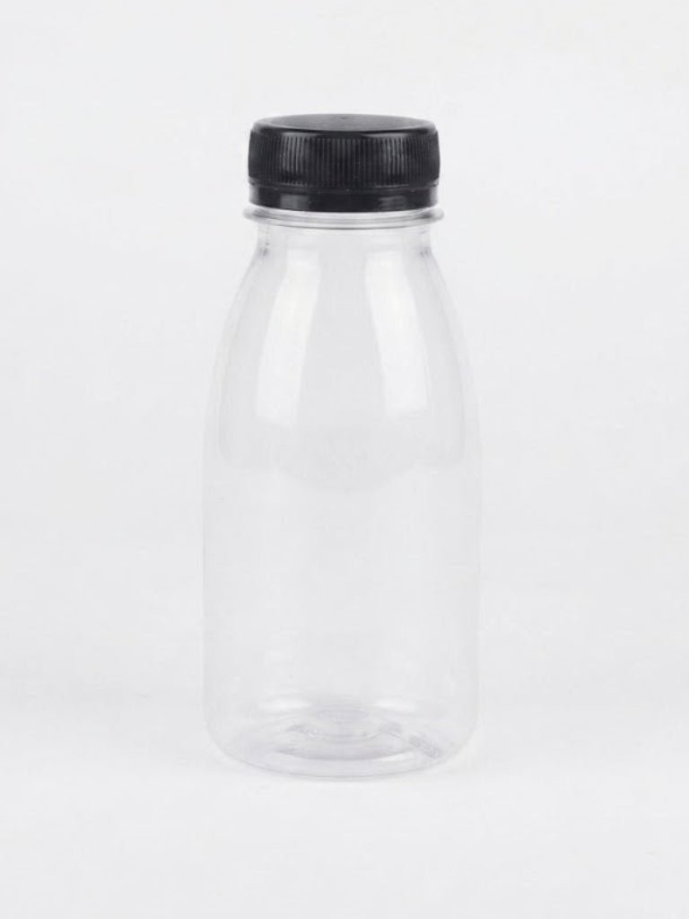 Jiham 6-Piece Clear Plastic Bottles with Black Caps – 200ml - Al Kabayel Discount CentreJiham 6-Piece Clear Plastic Bottles with Black Caps – 200mlWater BottlesJIHAMAl Kabayel Discount Centre