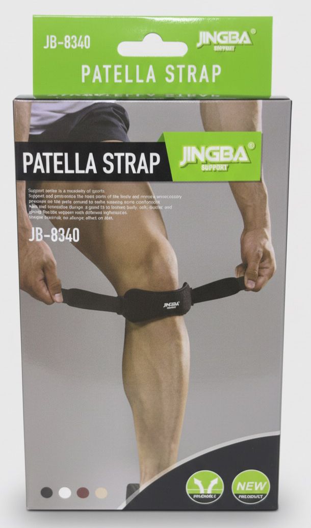 Jingba Patella Strap, Breathable, 75% Neoprene Foam - 25% Stretch Nylon, JB - 8340 - Al Kabayel Discount CentreJingba Patella Strap, Breathable, 75% Neoprene Foam - 25% Stretch Nylon, JB - 8340Sports, Fitness & OutdoorsJINGBAAl Kabayel Discount Centre