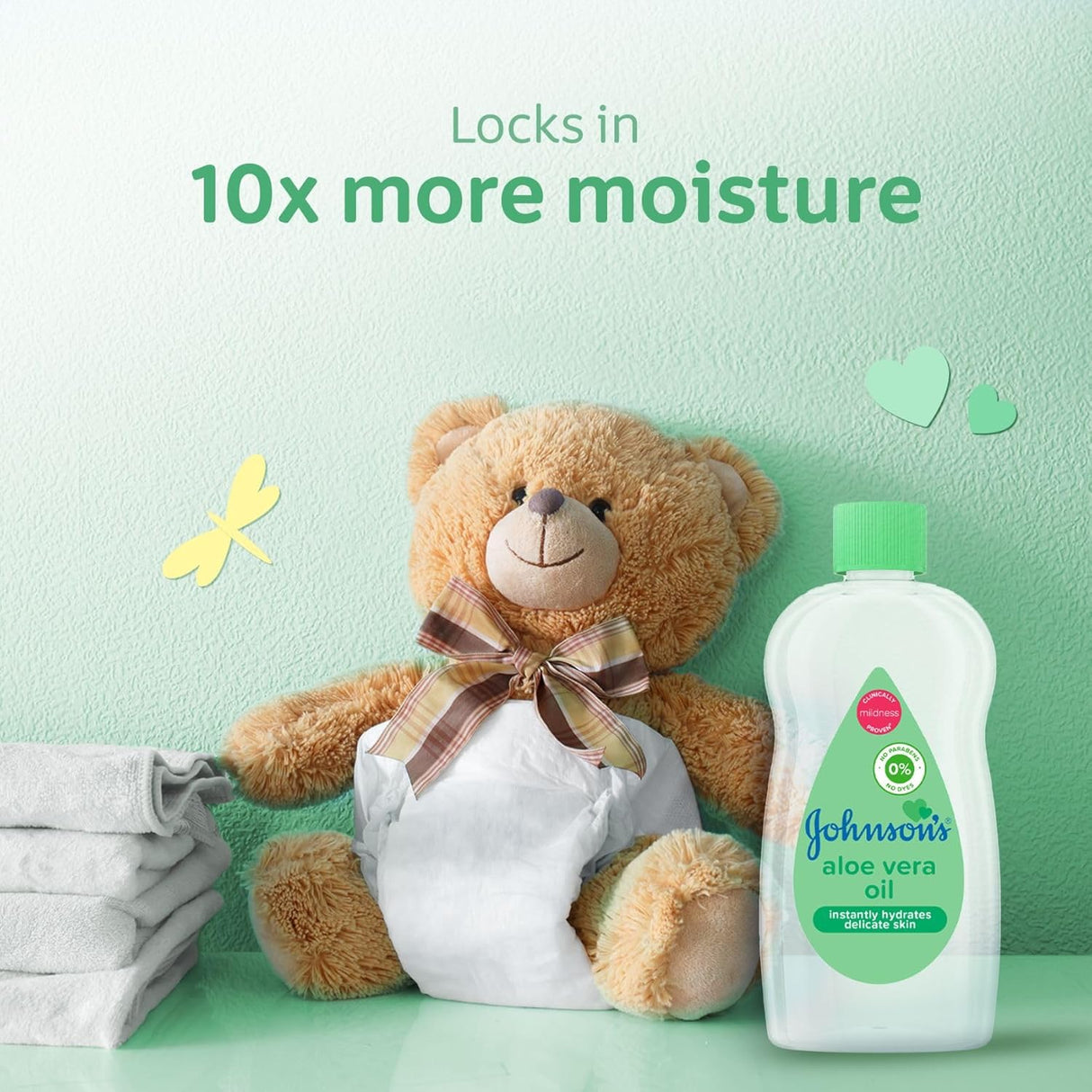 Johnson's Baby Aloe Vera Moisturising Oil 300ml - Al Kabayel Discount CentreJohnson's Baby Aloe Vera Moisturising Oil 300mlBaby ProductsJOHNSON'SAl Kabayel Discount Centre