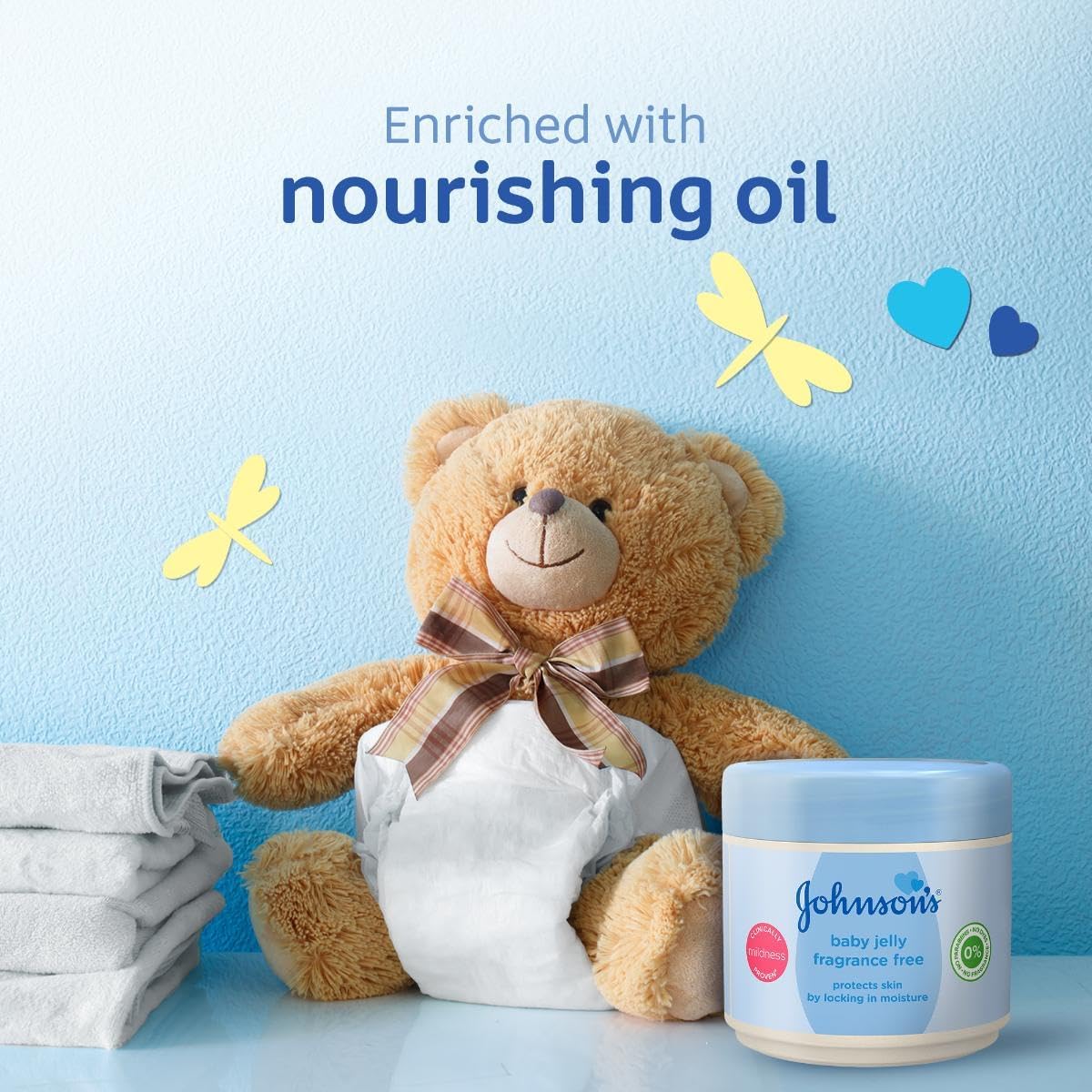 Johnson's Baby Jelly Fragrance Free 100ml – Gentle, Hypoallergenic Skin Protection - Al Kabayel Discount CentreJohnson's Baby Jelly Fragrance Free 100ml – Gentle, Hypoallergenic Skin ProtectionBaby ProductsJOHNSON'SAl Kabayel Discount Centre