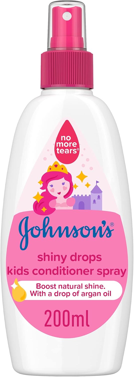 Johnson's Shiny Drops Kids Conditioner Spray 200ml – No More Tears Formula - Al Kabayel Discount CentreJohnson's Shiny Drops Kids Conditioner Spray 200ml – No More Tears FormulaBaby ProductsJOHNSON'SAl Kabayel Discount Centre