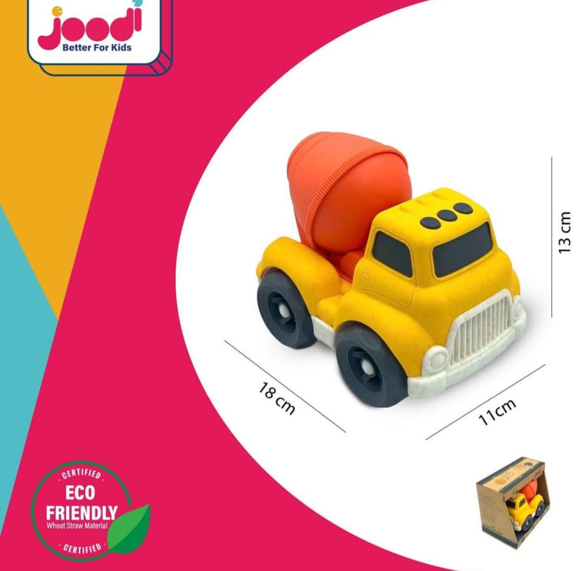 Joodi Bioplastic Mixer Truck Playset, 933 - 137M - Al Kabayel Discount CentreJoodi Bioplastic Mixer Truck Playset, 933 - 137MBaby & toddler toysJOODIAl Kabayel Discount Centre