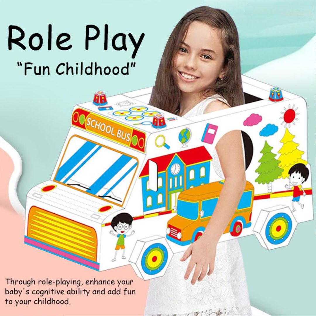 Joodi Graffiti Transport Cardboard Cosplay DIY Set, Role Playing, Develop Intelligence - Al Kabayel Discount CentreJoodi Graffiti Transport Cardboard Cosplay DIY Set, Role Playing, Develop IntelligenceEducational ToysJOODIAl Kabayel Discount Centre