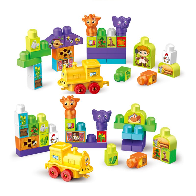 Joodi Happy Farm 36pcs Buildig Blocks Playset, DIY Creative Match Fun Childhood - Al Kabayel Discount CentreJoodi Happy Farm 36pcs Buildig Blocks Playset, DIY Creative Match Fun ChildhoodBuilding ToysJOODIAl Kabayel Discount Centre
