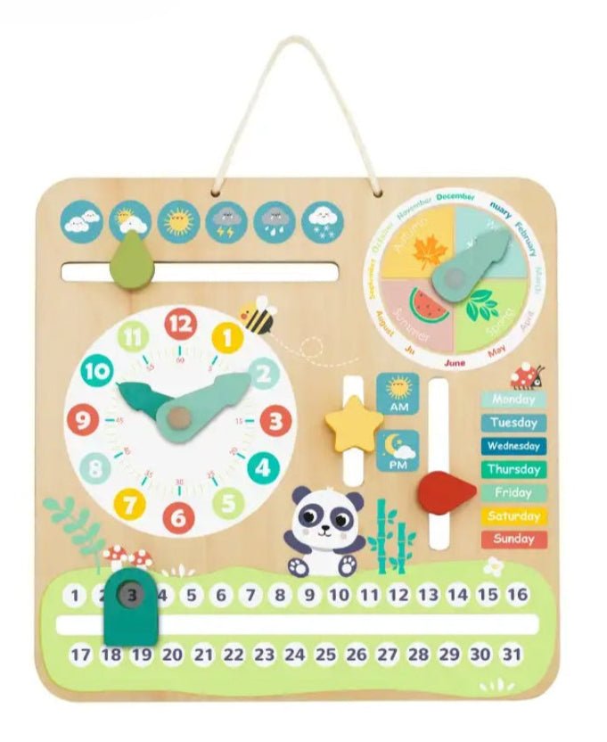 Joodi Interactive Wooden Time and Seasons Calender Set for Kids, Multicolor - Al Kabayel Discount CentreJoodi Interactive Wooden Time and Seasons Calender Set for Kids, MulticolorEducational ToysJOODIAl Kabayel Discount Centre