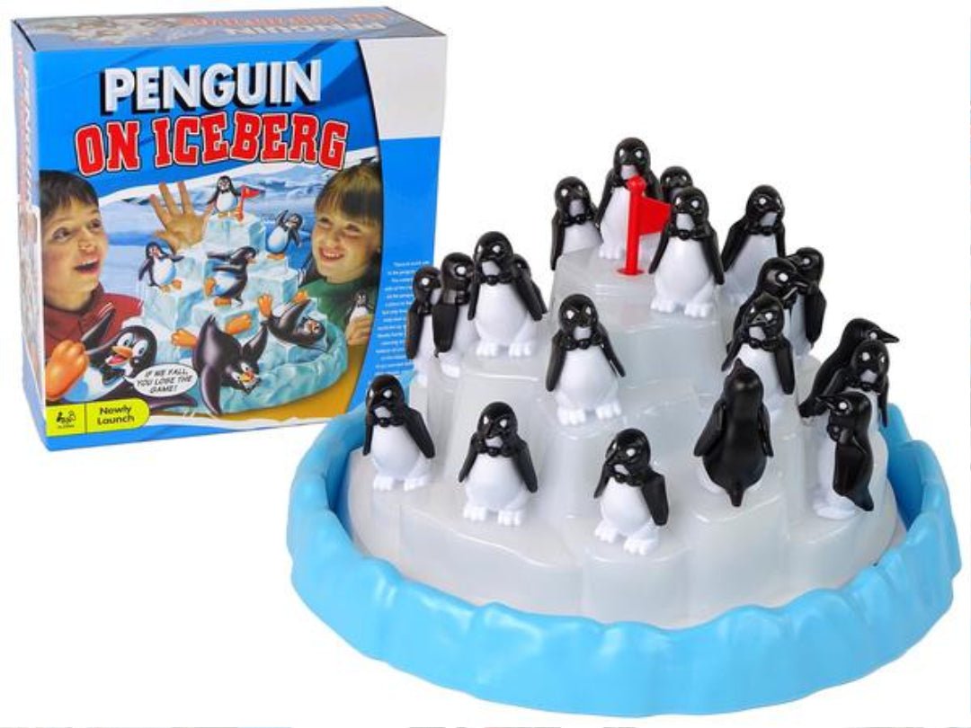 Joodi Penguin - on - Iceberg Pile Up Playset, a Balancing Game for 1 - 6 Players, Includes - 1pc Game Base, 1pc Iceberg with Flag, 24 Penguins - Al Kabayel Discount CentreJoodi Penguin - on - Iceberg Pile Up Playset, a Balancing Game for 1 - 6 Players, Includes - 1pc Game Base, 1pc Iceberg with Flag, 24 PenguinsBoard GamesJOODIAl Kabayel Discount Centre