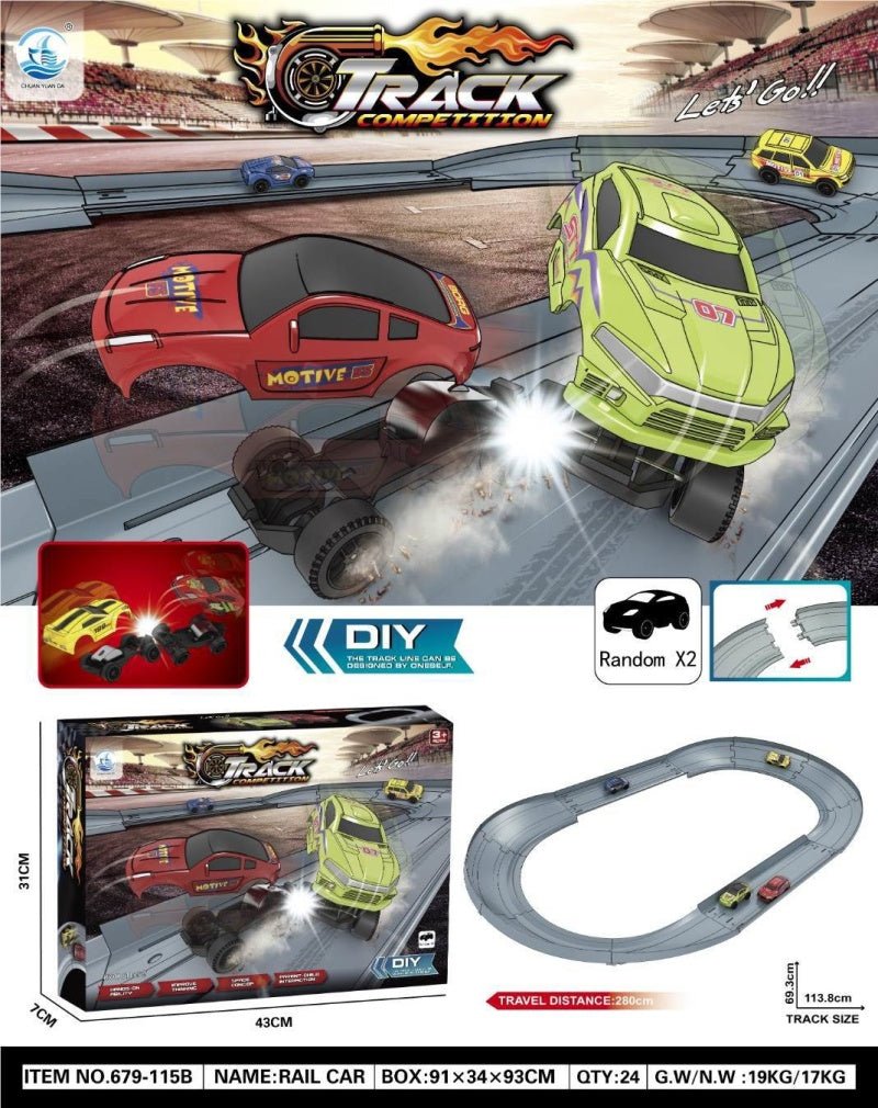 Joodi Track Competition Playset, DIY Track Design, Improve Thinking and Hands - On Ability - Al Kabayel Discount CentreJoodi Track Competition Playset, DIY Track Design, Improve Thinking and Hands - On AbilityBuilding ToysJOODIAl Kabayel Discount Centre