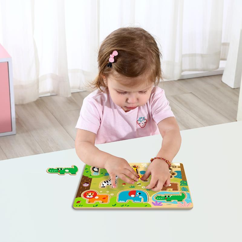 Joodi Wooden Animal Puzzle Set, Multicolor - Al Kabayel Discount CentreJoodi Wooden Animal Puzzle Set, MulticolorEducational ToysJOODIAl Kabayel Discount Centre