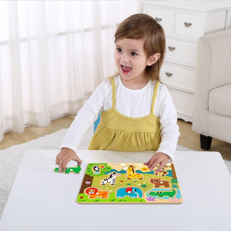 Joodi Wooden Animal Puzzle Set, Multicolor - Al Kabayel Discount CentreJoodi Wooden Animal Puzzle Set, MulticolorEducational ToysJOODIAl Kabayel Discount Centre