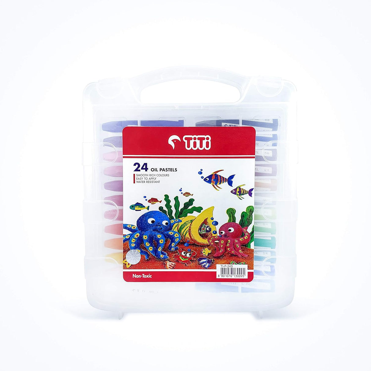 Joytiti Oil Pastels 24 Color 75MM Hexagonal In PP Case - Al Kabayel Discount CentreJoytiti Oil Pastels 24 Color 75MM Hexagonal In PP CaseColor PencilsJOYTITIAl Kabayel Discount Centre