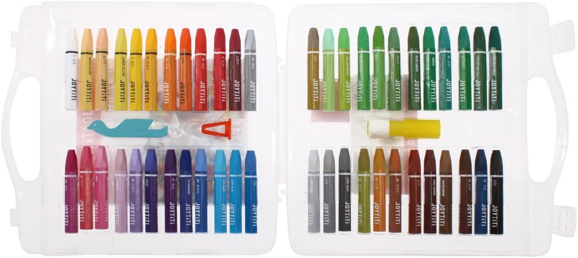 Joytiti Water Resistant Oil Pastels, 48 Colours, Smooth Rich Colours - Al Kabayel Discount CentreJoytiti Water Resistant Oil Pastels, 48 Colours, Smooth Rich ColoursCrayonsJOYTITIAl Kabayel Discount Centre