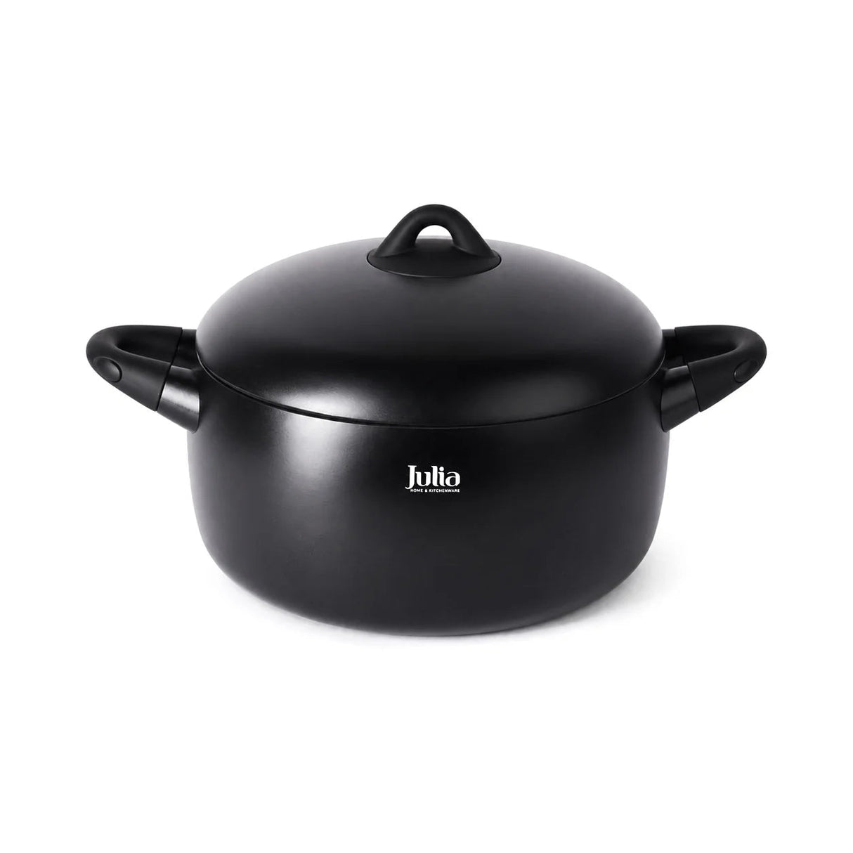 Julia Black Tec Casserole 28cm with Lid - Black - Titanium Non-Stick - Al Kabayel Discount CentreJulia Black Tec Casserole 28cm with Lid - Black - Titanium Non-StickCasserolesJULIAAl Kabayel Discount Centre