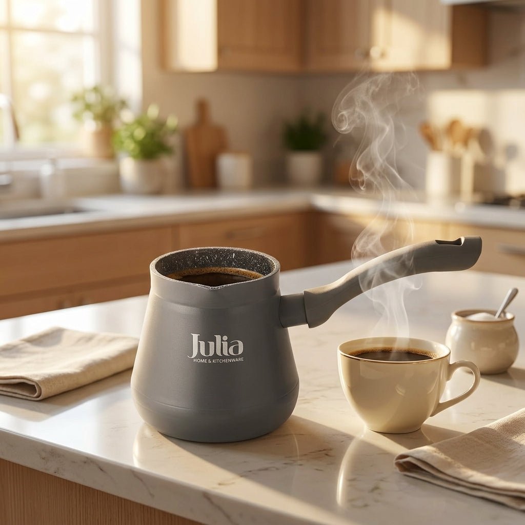 Julia Coffee Warmer Aluminium 400ml – Gray - Al Kabayel Discount CentreJulia Coffee Warmer Aluminium 400ml – GrayTea/Coffee PotsJULIAAl Kabayel Discount Centre