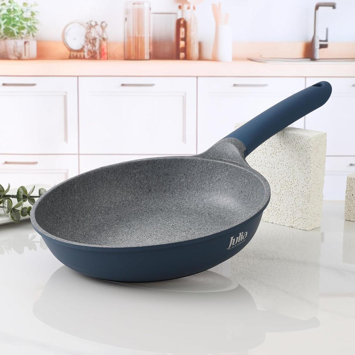 Julia Elite-Uni Frypan 28cm Blue - Al Kabayel Discount CentreJulia Elite-Uni Frypan 28cm BlueFrying Pans & SkilletsJULIAAl Kabayel Discount Centre