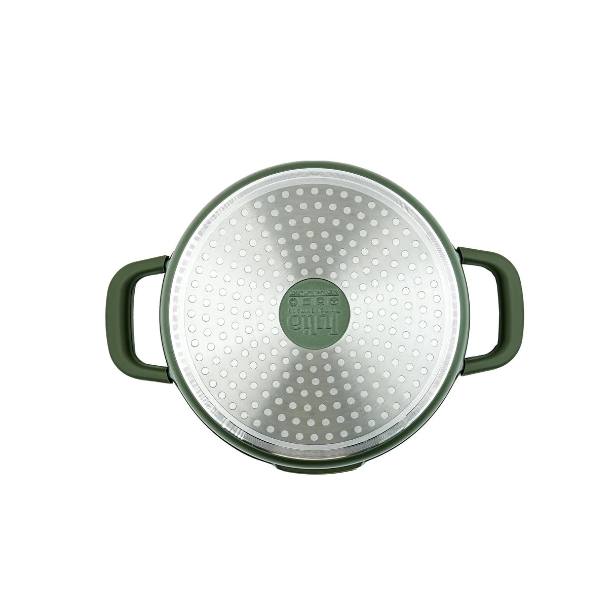 Julia Non - Stick Casserole With Lid 24cm - Green - Al Kabayel Discount CentreJulia Non - Stick Casserole With Lid 24cm - GreenCasserolesJULIAAl Kabayel Discount Centre