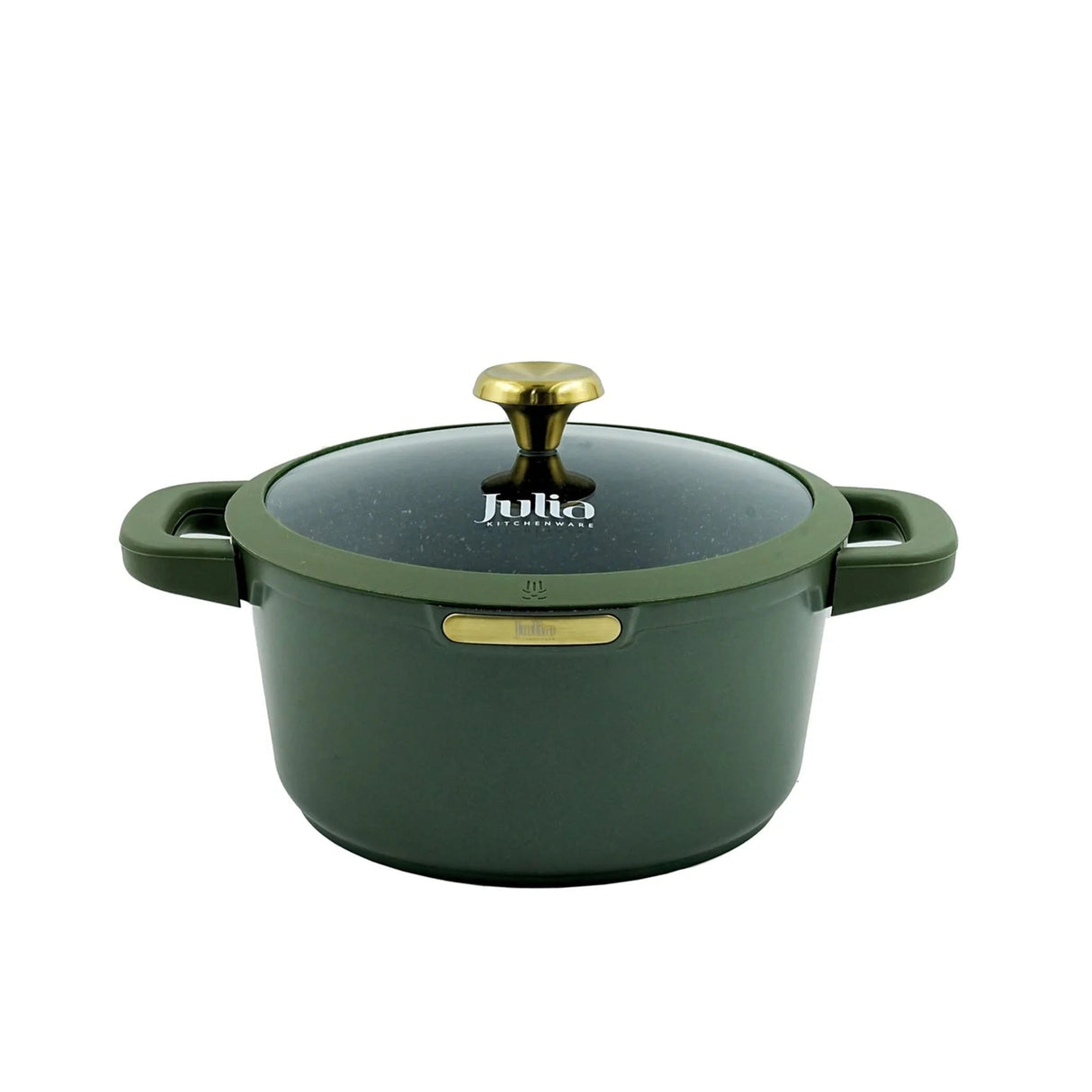 Julia Non - Stick Casserole With Lid 24cm - Green - Al Kabayel Discount CentreJulia Non - Stick Casserole With Lid 24cm - GreenCasserolesJULIAAl Kabayel Discount Centre