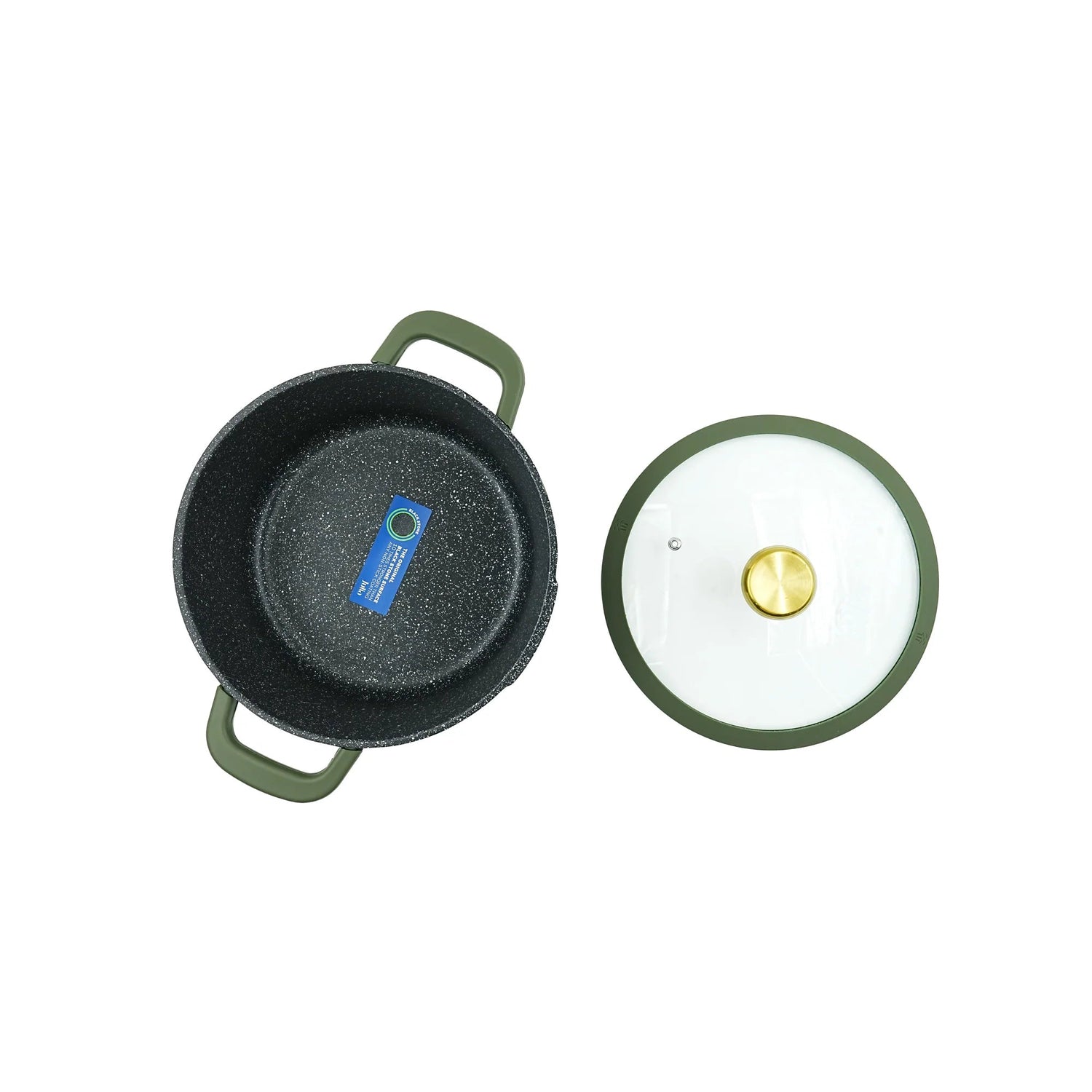 Julia Non - Stick Casserole With Lid 24cm - Green - Al Kabayel Discount CentreJulia Non - Stick Casserole With Lid 24cm - GreenCasserolesJULIAAl Kabayel Discount Centre