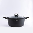 Julia Non - Stick Casserole With Lid 28cm - Black - Al Kabayel Discount CentreJulia Non - Stick Casserole With Lid 28cm - BlackCasserolesJULIAAl Kabayel Discount Centre