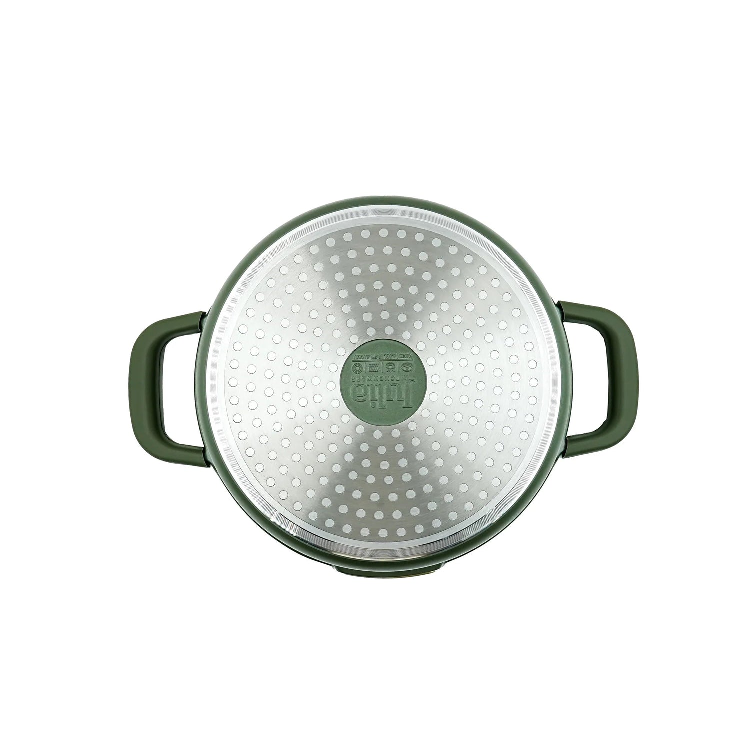 Julia Non - Stick Casserole With Lid 28cm - Green - Gold Handle - Al Kabayel Discount CentreJulia Non - Stick Casserole With Lid 28cm - Green - Gold HandleCasserolesJULIAAl Kabayel Discount Centre