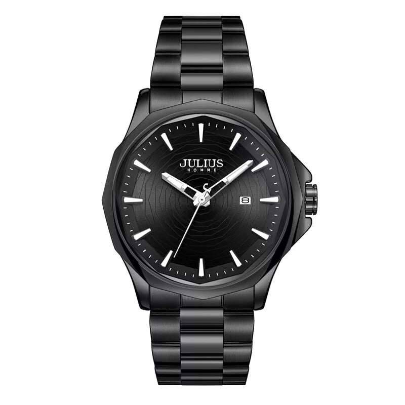 Julius Homme JAH - 143D Black Dial Men's Analog Watch - Al Kabayel Discount CentreJulius Homme JAH - 143D Black Dial Men's Analog WatchWatchesJULIUSAl Kabayel Discount Centre