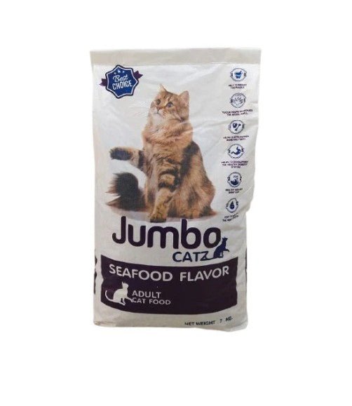 Jumbo Adult Catz Food Cat Sea Food Flavor - 7KG - Al Kabayel Discount CentreJumbo Adult Catz Food Cat Sea Food Flavor - 7KGPet SuppliesJUMBOAl Kabayel Discount Centre