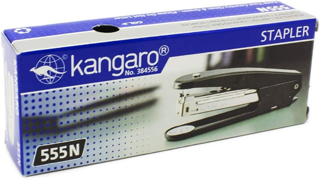 Kangaro 555N Front Loading Metal Stapler With 20 Sheets Capacity Use (24/6) And (26/6) Staples - Grey - Al Kabayel Discount CentreKangaro 555N Front Loading Metal Stapler With 20 Sheets Capacity Use (24/6) And (26/6) Staples - GreyPaper Clips, Staples & FastenersKANGAROAl Kabayel Discount Centre
