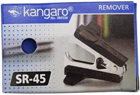 Kangaro Desk Essentials SR - 45 Metal Staple Remover with Lock | Suitable for 30 Sheets | Perfect for Office, Home & School - Black - Al Kabayel Discount CentreKangaro Desk Essentials SR - 45 Metal Staple Remover with Lock | Suitable for 30 Sheets | Perfect for Office, Home & School - BlackPaper Clips, Staples & FastenersKANGAROAl Kabayel Discount Centre