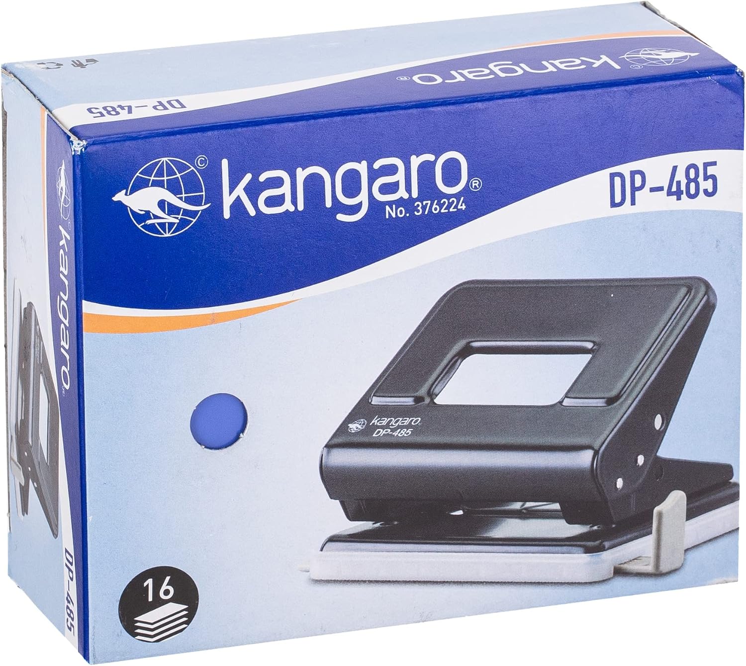 Kangaro DP - 485 2 - Hole 16 Sheet Paper Punch ‎Plastic Metal - Al Kabayel Discount CentreKangaro DP - 485 2 - Hole 16 Sheet Paper Punch ‎Plastic MetalPaper Clips, Staples & FastenersKANGAROAl Kabayel Discount Centre