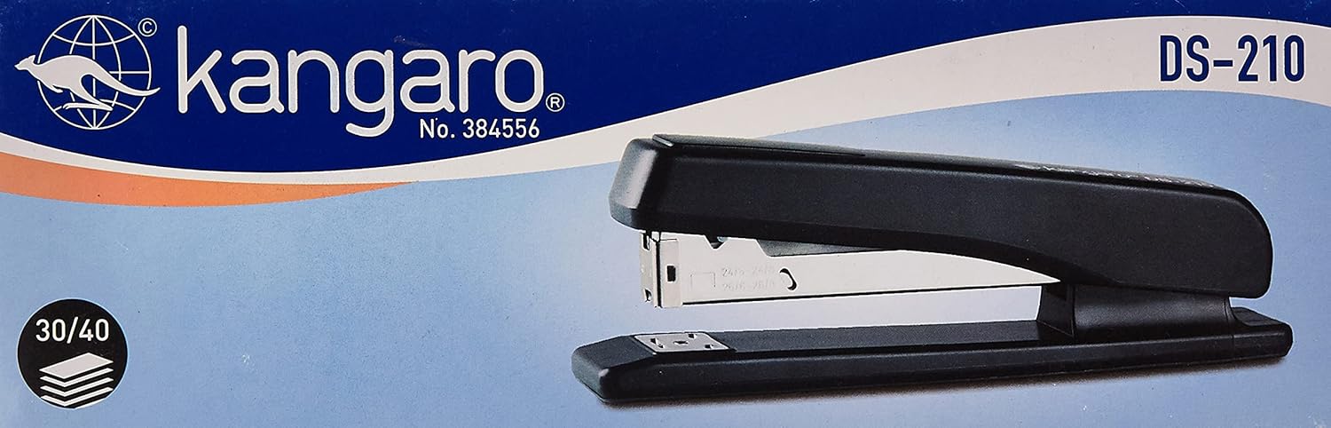 Kangaro DS - 210 Stapler Plastic Body Color Black - Al Kabayel Discount CentreKangaro DS - 210 Stapler Plastic Body Color BlackPaper Clips, Staples & FastenersKANGAROAl Kabayel Discount Centre