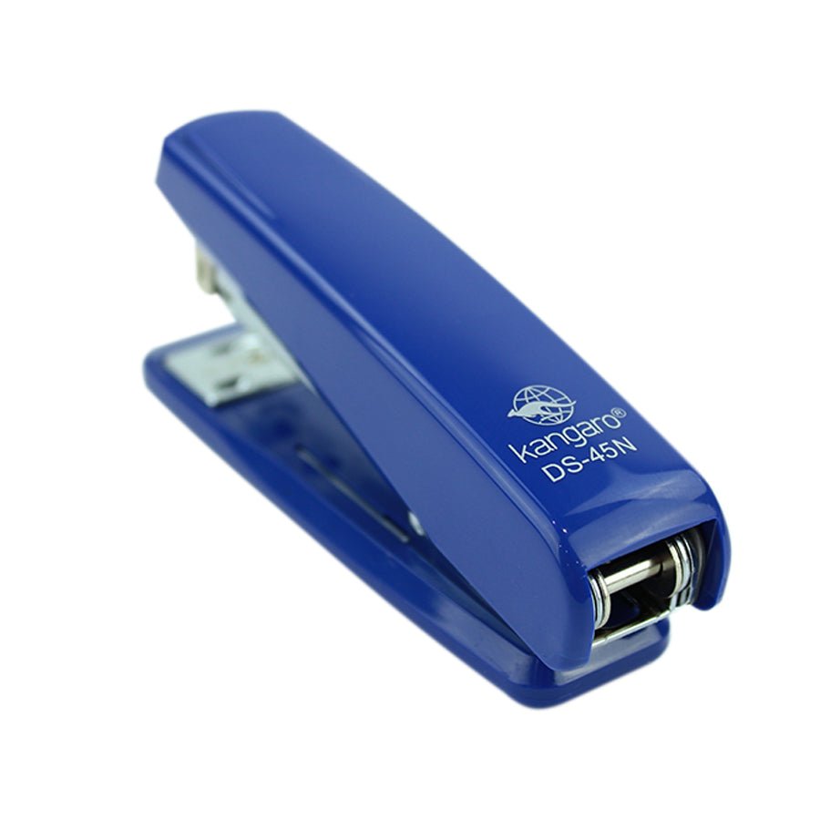 Kangaro DS - 45N Stapler Plastic Body Capacity 30 Sheets - Blue Color - Al Kabayel Discount CentreKangaro DS - 45N Stapler Plastic Body Capacity 30 Sheets - Blue ColorPaper Clips, Staples & FastenersKANGAROAl Kabayel Discount Centre
