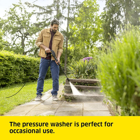 Karcher K2 High Pressure Washer 110BAR, Uses 80% Less Water - Al Kabayel Discount CentreKarcher K2 High Pressure Washer 110BAR, Uses 80% Less WaterPower ToolsKARCHERAl Kabayel Discount Centre