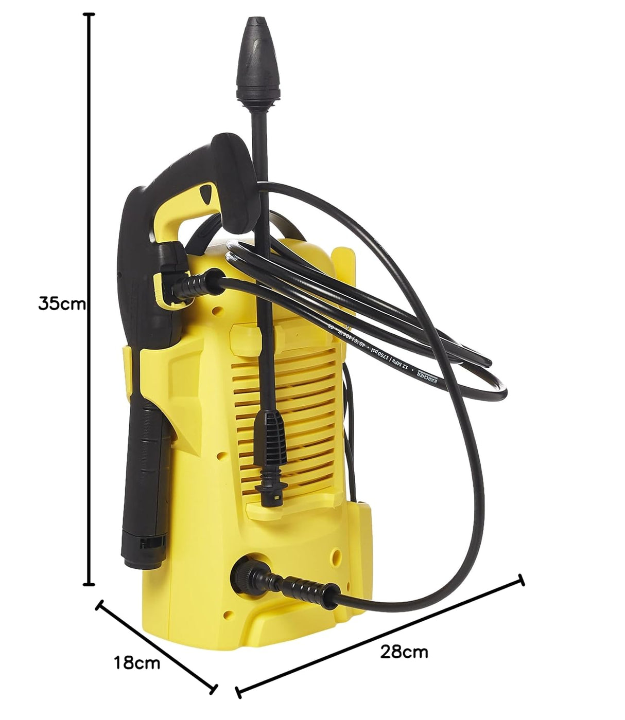 Karcher K2 Universal Edition Pressure Washer 110 Bar, 1400W For Occasional Home Cleaning - Al Kabayel Discount CentreKarcher K2 Universal Edition Pressure Washer 110 Bar, 1400W For Occasional Home CleaningPower ToolsKARCHERAl Kabayel Discount Centre