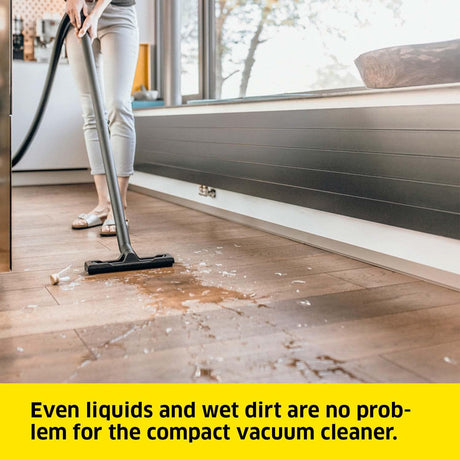 Karcher WD2 Wet & Dry Vacuum Cleaner, 12 Liter Container, Multi - Purpose Home Cleaning, Powerful Suction, Versatile Accessories - Al Kabayel Discount CentreKarcher WD2 Wet & Dry Vacuum Cleaner, 12 Liter Container, Multi - Purpose Home Cleaning, Powerful Suction, Versatile AccessoriesVacuum CleanersKARCHERAl Kabayel Discount Centre