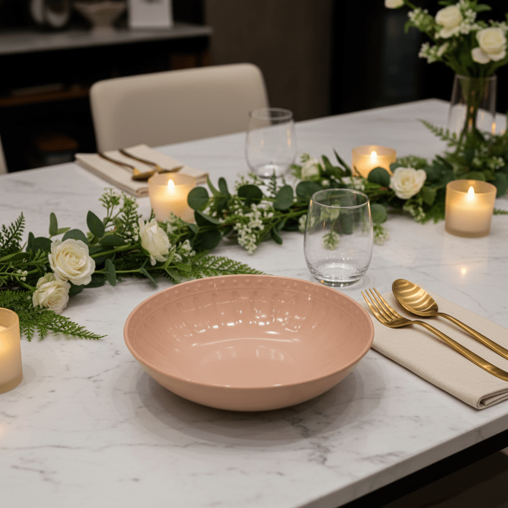 Keramika Blush Rose Ceramic Bowl - 21cm - Al Kabayel Discount CentreKeramika Blush Rose Ceramic Bowl - 21cmBowlsKERAMIKAAl Kabayel Discount Centre