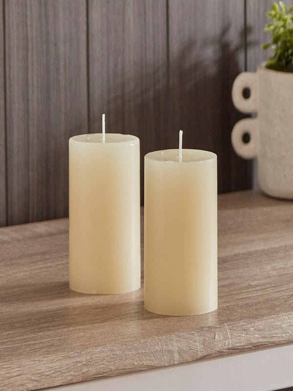 King Wain 2pcs Aromatic Pillar Candle 7cm*14cm, Jasmine with Pure Natural Extracts - Al Kabayel Discount CentreKing Wain 2pcs Aromatic Pillar Candle 7cm*14cm, Jasmine with Pure Natural ExtractsHome FragrancesKING WAINAl Kabayel Discount Centre